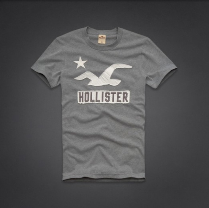 Hollister Hombres De Cuello Redondo Corto Remera HCO4120